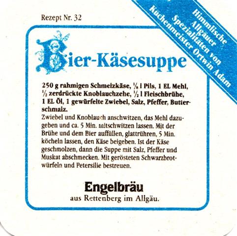 rettenberg oa-by engel rezept I 9b (quad180-32 bier käsesuppe-schwarzblau)